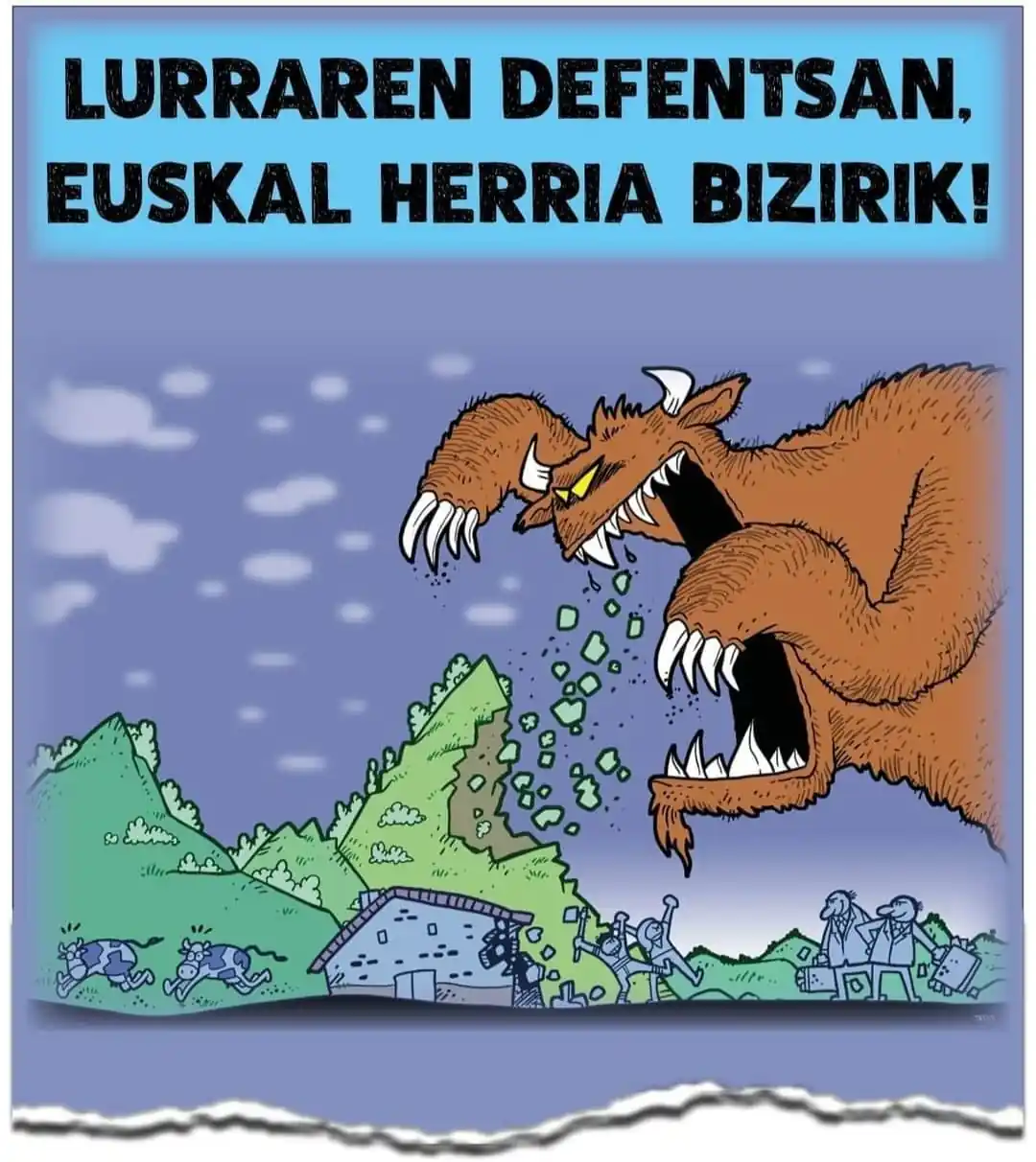 Lurraren defentsan